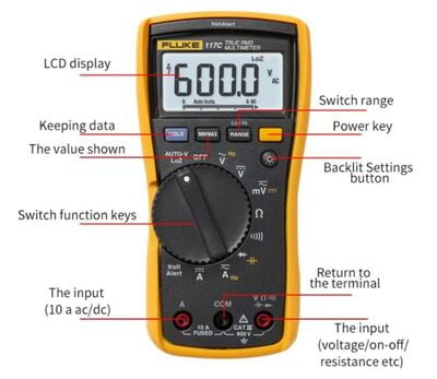 Digital Multimeter Fluke 117