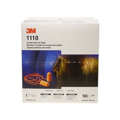 EAR PLUG CORDED 3M 1110 USA