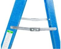 Step ladder 8ft/2.4m Fiberglass Gazelle working height 3.6mtr