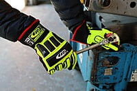 Heavy Duty Oil Resistant Impact Gloves Ansell Ringers R267 Heavy Duty Oil Resistant Impact Gloves Ansell Ringers R267