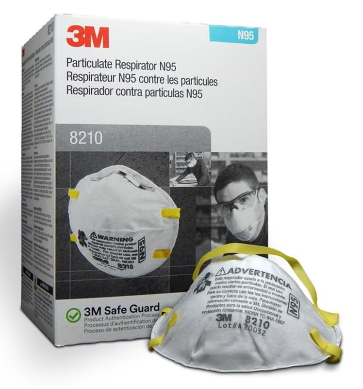 DUST MASK N95 3M 8210 DUST MASK N95 3M 8210