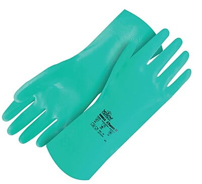 Nitrile Gloves Green Gorilla Chem II