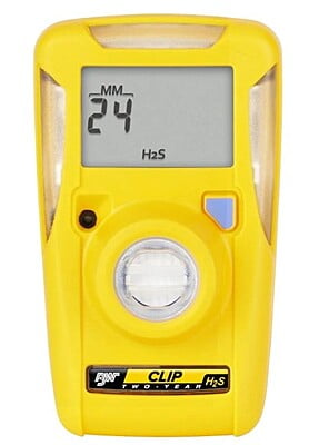 BW Technologies Single Gas H2S Monitor BW Clip Honeywell