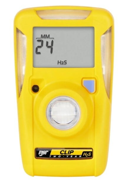 BW Technologies Single Gas H2S Monitor BW Clip Honeywell BW Technologies Single Gas H2S Monitor BW Clip Honeywell