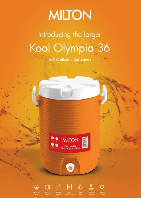 Milton Kool Rio Water Cooler 9.5 Gallon Milton Kool Olympia