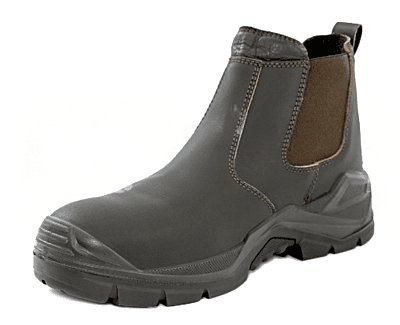 Safety Shoes High Ankle Dark Brown Zecchin Conquer
