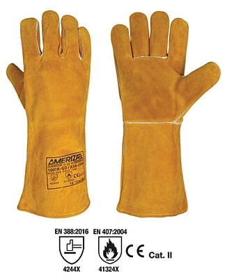 Welding gloves heavy duty Golden Ameriza