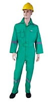 Coverall 100% cotton with reflective tape Empiral