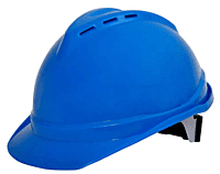 Safety Helmet Ventilated With Textile Rachet Suspension Ameriza