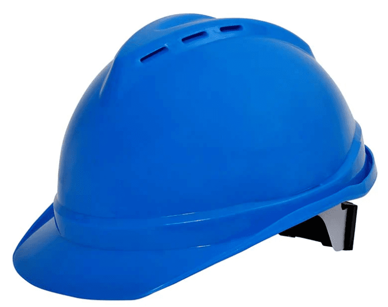 Safety Helmet Ventilated With Textile Rachet Suspension Ameriza