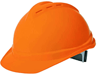 Safety Helmet Ventilated With Textile Rachet Suspension Ameriza