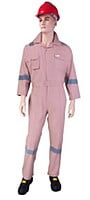 Coverall 100% cotton with reflective tape Empiral