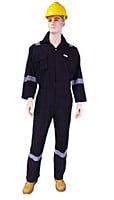 Coverall 100% cotton with reflective tape Empiral