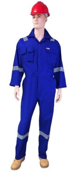 Coverall 100% cotton with reflective tape Empiral
