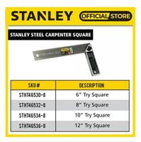 Try Square 8inch/200mm Stanley E-46532