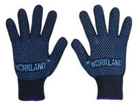 DOUBLE SIDE DOTTED GLOVES BLUE WORKLAND