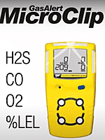 BW Technologies Multi Gas Detector Micro Clip XL Honeywell BW Technologies Multi Gas Detector Micro Clip XL Honeywell